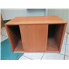 Image 2 : Wooden Modular Shelf Unit Unassembled w/ 2 Door Cabinets