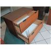 Image 3 : Wooden 2 Drawer File Cabinet 36"x20"x28"