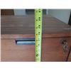 Image 8 : Wooden 2 Drawer File Cabinet w/ Key 36"x20"x28"