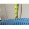Image 8 : Qty 2 Modern Mode Stacking Wooden Upholstered Arm Chairs 22"x22"x32"