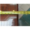 Image 22 : Kibaek Mobelfabrik Wooden Side Cabinet w/ Sliding Doors & Glass Top 77"x22"x30"