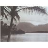 Image 3 : Black & White Beach Scene Print Matted in Wooden Frame 25"x32"