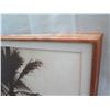 Image 7 : Black & White Beach Scene Print Matted in Wooden Frame 25"x32"