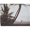 Image 3 : Black & White Beach Scene Print Matted in Wooden Frame 24"x32"