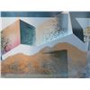 Image 2 : Big Island Landscape Signed by Brombey (?) 1/25 Framed & Matted 34"x28"