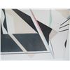 Image 4 : Abstract Art Work Signed by Artist Helen Gilbert 2/10 Matted & Framed