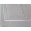 Image 7 : Abstract Art Work Signed by Artist Helen Gilbert 2/10 Matted & Framed