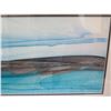 Image 4 : Certified Art Work Signed by Michael Colombo Matted & Wooden Framed 40"x22"
