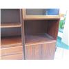 Image 19 : Scan-Flex Wood 3 Section Shelf w/ 2 Door Cabinets, 5 Drawers & Top Shelves
