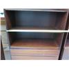 Image 29 : Scan-Flex Wood 3 Section Shelf w/ 2 Door Cabinets, 5 Drawers & Top Shelves