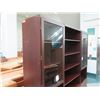 Image 3 : Scan-Flex Wood 3 Section Shelf w/ 2 Door Cabinets, 5 Drawers & Top Shelves