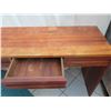 Image 8 : Long Wood Entry Table w/ Under Drawers 82"x18"x30"