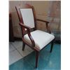 Image 2 : Qty 2 Hickory Furniture Wooden Upholstered Arm Chairs