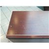 Image 2 : Qty 2 Black Metal 2 Drawer Lateral Legal File Cabinet w/ Wooden Top 37"x19"x28"