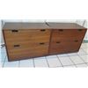 Image 1 : Qty 2 Wooden 2 Drawer File Cabinet 36"x20"x28"
