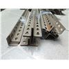 Image 2 : Metal Shelving Unit 96"Tall w/Corner Spines, Hardware & 10 Pressboard Shelving Sheets 42x15