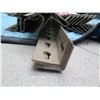 Image 2 : Metal Shelving Unit 96"Tall w/Corner Spines, Hardware & 10 Pressboard Shelving Sheets 42x15