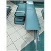 Image 1 : Metal Shelving Unit w/Corner Spines & Metal Shelving Decks & Long Side Piece 85"H