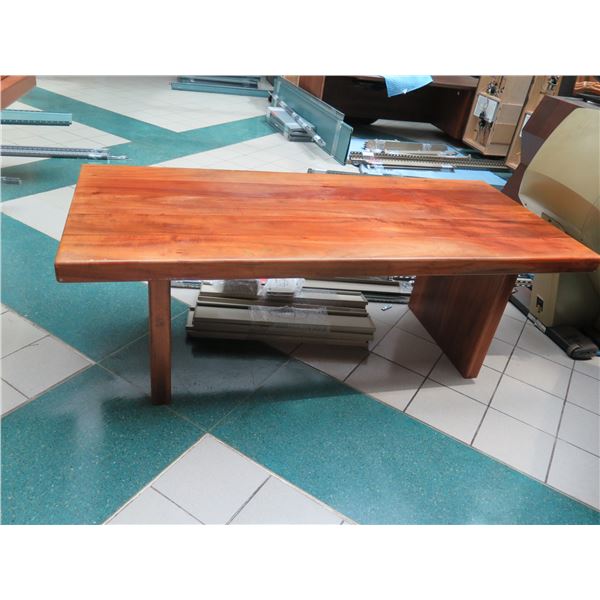 Wooden Desk / Table 82" x 36" x 29"H