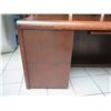 Image 2 : Large Wooden Desk with Drawers 72" x 36" x 30"H