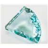 Image 2 : 93.00ct Fancy Cut Blue Natural "Aquamrine" GGL