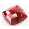 Image 3 : 56.80ct Cushion Cut Red Natural Ruby GGL