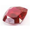 Image 2 : 36.36ct Cushion Cut Red Natural Ruby GGL