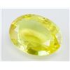 Image 2 : 19.50ct Oval Cut Yellow Natural Sapphire GGL