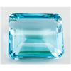 Image 1 : 72.30ct Emerald Cut Blue Indicolite Tourmaline GGL