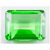Image 1 : 82.35ct Emerald Cut Green Natural Peridot GGL