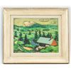 Image 2 : Leslie Schalk Canadian Oil on Panel Landscape