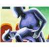 Image 3 : Mark Kostabi American Modernist Oil on Canvas