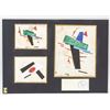 Image 2 : Kazimir Malevich Russian Gouache Graphite on Paper