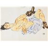 Image 1 : Egon Schiele Austrian Watercolor on Paper 1914