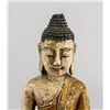Image 5 : Old Thai Wood Carved Shakyamuni Buddha Statue