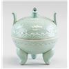 Image 1 : Chinese Song Style Guan Porcelain Tripod Censer
