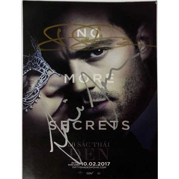 Fifty Shades Darker Autograph Signed Promo Card