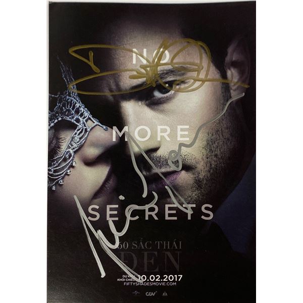 Fifty Shades Darker Autograph Signed Promo Card