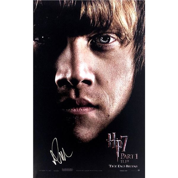Harry Potter Rupert Grint Autograph Signed Poster