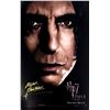 Image 1 : Harry Potter Alan Rickman Autograph Signed Poster