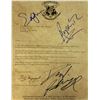 Image 1 : J.K. Rowling Autograph Signed Harry Potter Letter
