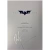Image 1 : Christian Bale Autograph Signed Batman Begins Script Cover