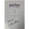 Image 1 : Autograph Signed Harry Potter Goblet of Fire Script Cover