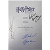 Image 1 : Autograph Signed Harry Potter Goblet of Fire Script Cover