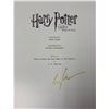 Image 1 : Autograph Signed Harry Potter Order of the Phoenix Script Cover