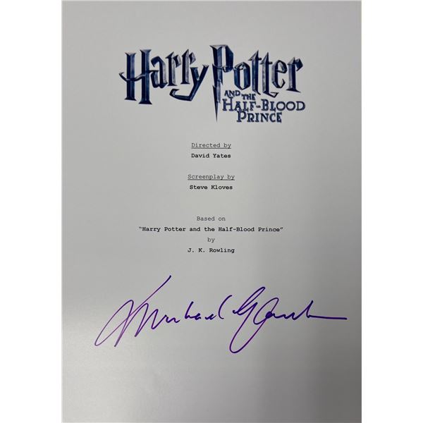 Autograph Signed Harry Potter Half Blood Prince Script Cover