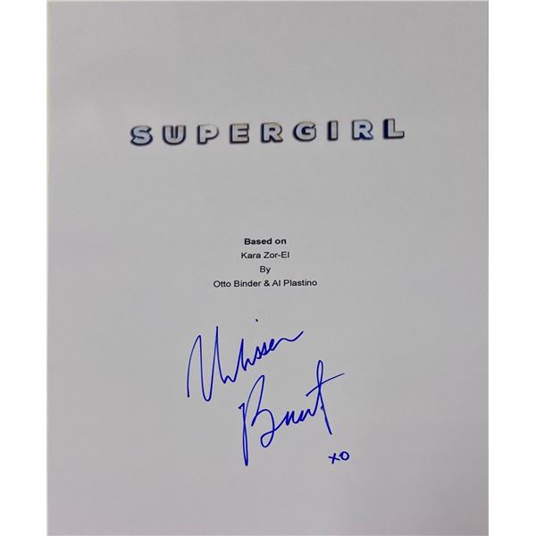 Autograph Signed Supergirl Script Cover