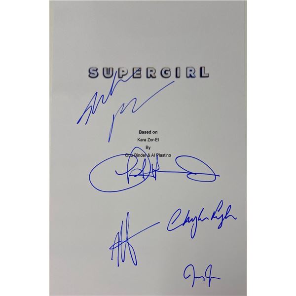 Autograph Signed Supergirl Script Cover