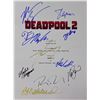 Image 1 : Autograph Signed Deadpool 2 Script Cover