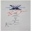 Image 1 : Autograph Signed Xmen LAST STAND Script Cover